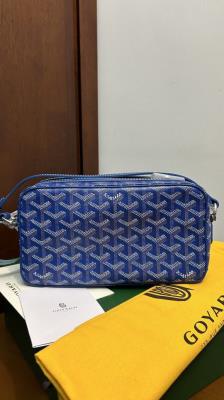 wholesale quality goyard blue camera bag 020189